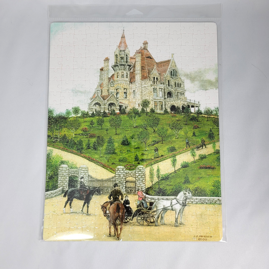 Puzzle Castle Painting