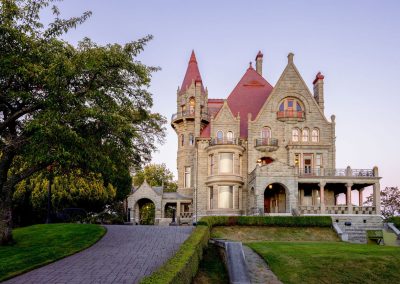 View of the castle's exterior