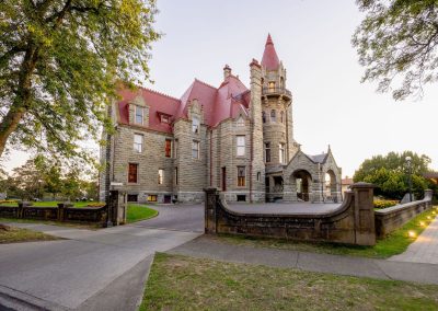 View of the castle's exterior